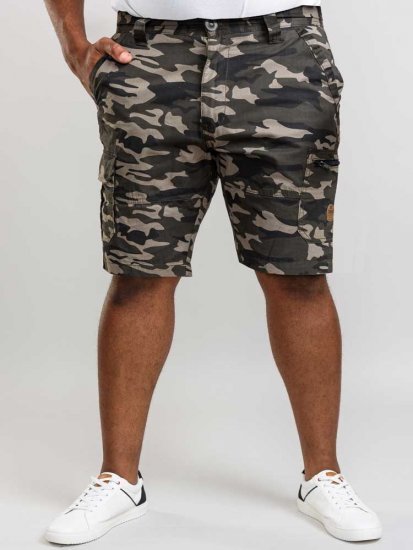 D555 Chadwick Shorts Green Camo - Šortai - Šortai - W40-W60