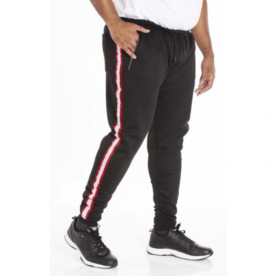 D555 Virginia Sweatpants Black - Laisvalaikio kelnės ir šortai - Laisvalaikio Kelnės ir Šortai - 2XL-12XL