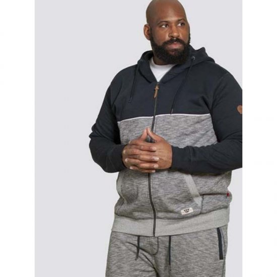 D555 Lamarsh Hoodie Navy - Megztiniai ir džemperiai - Megztiniai ir Džemperiai - 2XL-14XL