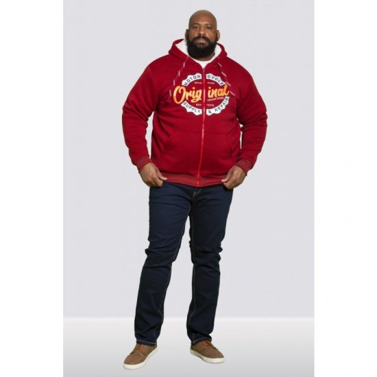 D555 Rylan Hoodie Red - Megztiniai ir džemperiai - Megztiniai ir Džemperiai - 2XL-14XL