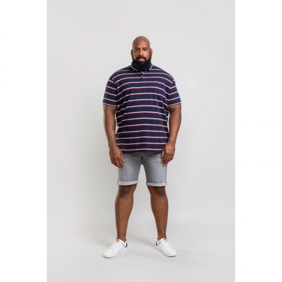 D555 Holmes Polo Navy - Polo marškinėliai - Polo marškinėliai - 2XL-8XL