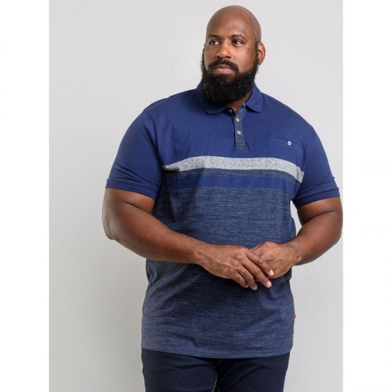 D555 Lawson Polo Navy - Polo marškinėliai - Polo marškinėliai - 2XL-8XL