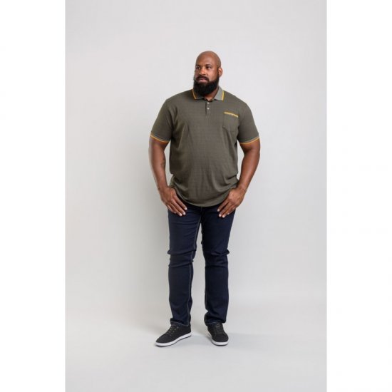 D555 Marshall Polo Khaki - Polo marškinėliai - Polo marškinėliai - 2XL-8XL
