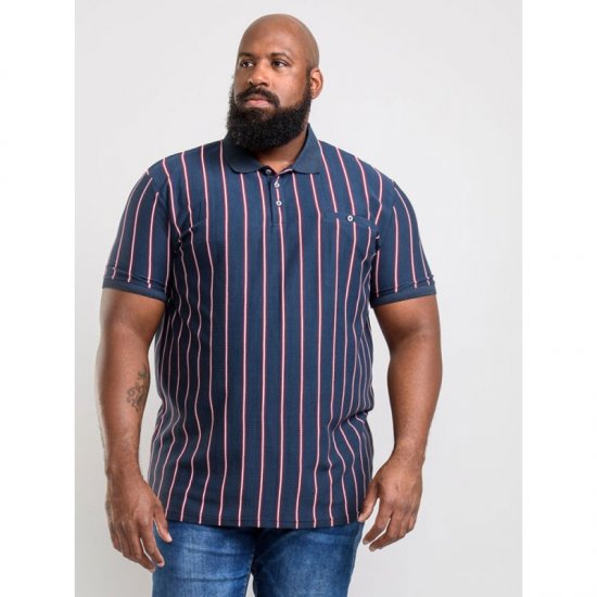 D555 Martel Polo Navy - Polo marškinėliai - Polo marškinėliai - 2XL-8XL