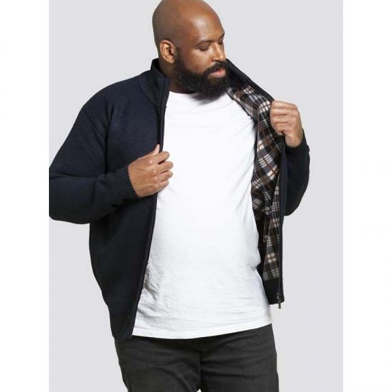 D555 Braxton Sweater Navy - Megztiniai ir džemperiai - Megztiniai ir Džemperiai - 2XL-14XL