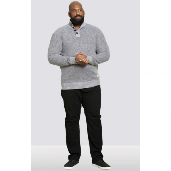 D555 Zane Sweater Grey - Megztiniai ir džemperiai - Megztiniai ir Džemperiai - 2XL-14XL