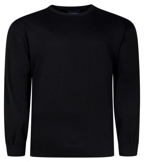 Espionage KW078 Apvalios apykaklės megztinis twilight blue - Megztiniai ir džemperiai - Megztiniai ir Džemperiai - 2XL-14XL