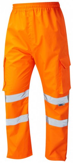 Leo Appledore Cargo Rain pants Hi-Vis Orange - Darbo drabužiai - Darbo drabužiai - 3XL-10XL
