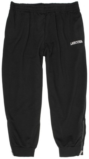 Lavecchia 2018 Sweatpants with Zippered Cuff Black - Laisvalaikio Kelnės ir Šortai - Laisvalaikio Kelnės ir Šortai - 2XL-12XL