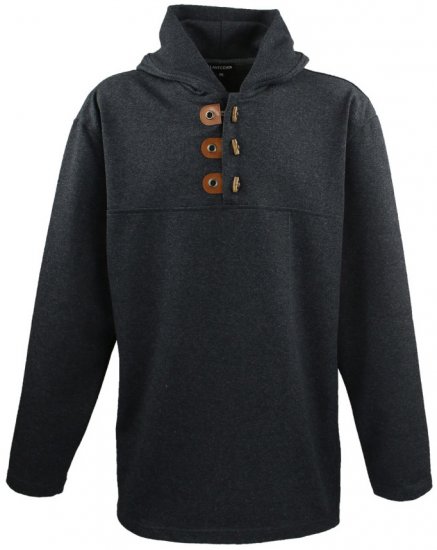 Lavecchia 605 Pullover Hoodie Charcoal - Megztiniai ir džemperiai - Megztiniai ir Džemperiai - 2XL-14XL