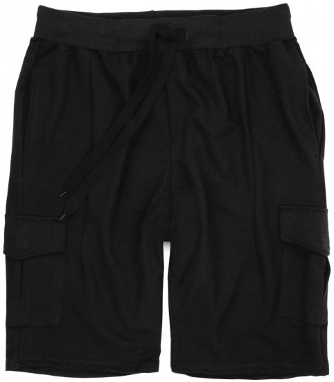 Lavecchia 2011 Cargo-pocket Sweatshorts Black - Laisvalaikio kelnės ir šortai - Laisvalaikio Kelnės ir Šortai - 2XL-12XL