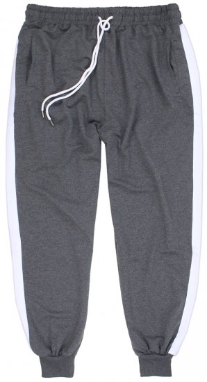 Lavecchia 611 Tracksuit Charcoal - Treningai - "Didelių dydžių sportiniai kostiumai vyrams "