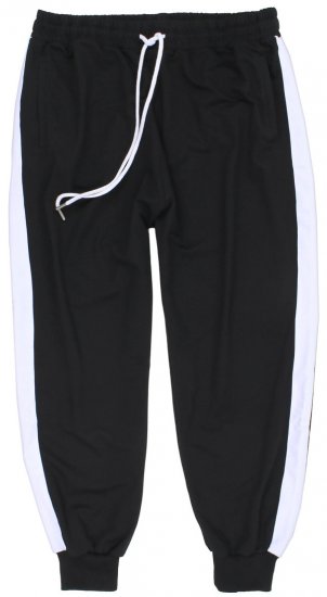 Lavecchia 611 Tracksuit Black - Treningai - "Didelių dydžių sportiniai kostiumai vyrams "