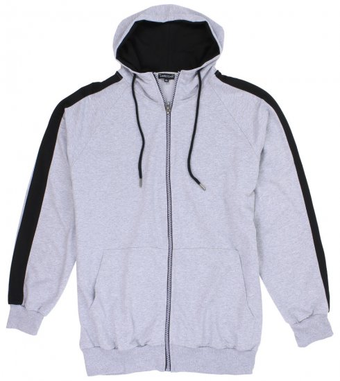 Lavecchia 611 Tracksuit Grey - Treningai - "Didelių dydžių sportiniai kostiumai vyrams "