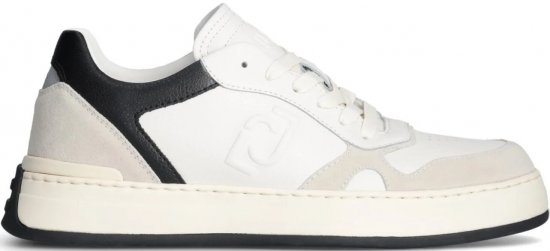Liu Jo Boy 01 Leather/Suede Sneakers White/Black - Vyriški batai 40-52 - 