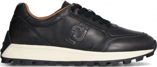 Liu Jo Running 01 Leather Sneakers Black - Vyriški batai 40-52 - 