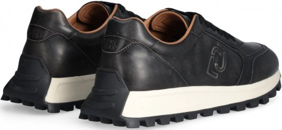 Liu Jo Running 01 Leather Sneakers Black - Vyriški batai 40-52 - 