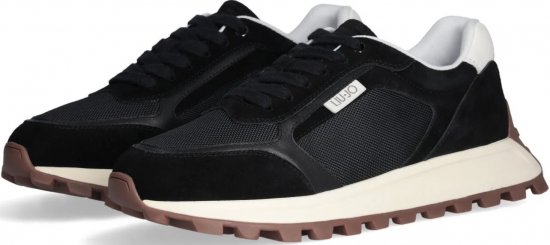 Liu Jo Running 02 Sneakers Black/Off White - Vyriški batai 40-52 - 
