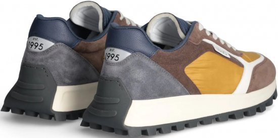 Liu Jo Running 02 Sneakers Brown/Blue/Tan - Vyriški batai 40-52 - 