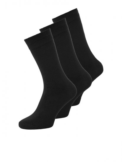 Jack & Jones Basic Bambuko kojinės Juoda 3-pack - Apatinis trikotažas ir plaukimo apranga - Apatinis trikotažas - 2XL-8XL