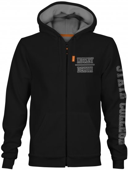 Motley Denim Lyon Hoodie Black - Megztiniai ir džemperiai - Megztiniai ir Džemperiai - 2XL-14XL