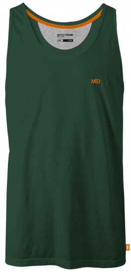 Motley Denim Madrid Tank top Racing Green - Marškinėliai - Marškinėliai - 2XL-14XL