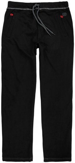 Adamo Markus Sweatpants with draw-cord Black - Laisvalaikio kelnės ir šortai - Laisvalaikio Kelnės ir Šortai - 2XL-12XL