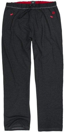 Adamo Markus Sweatpants with draw-cord Charcoal - Laisvalaikio kelnės ir šortai - Laisvalaikio Kelnės ir Šortai - 2XL-12XL