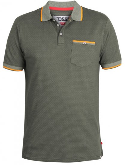 D555 Marshall Polo Khaki - Polo marškinėliai - Polo marškinėliai - 2XL-8XL