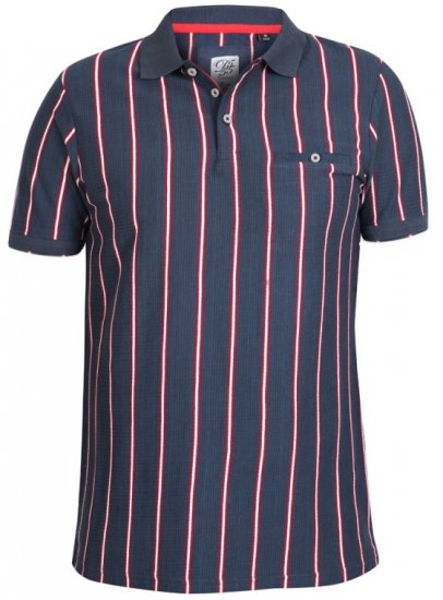 D555 Martel Polo Navy - Polo marškinėliai - Polo marškinėliai - 2XL-8XL
