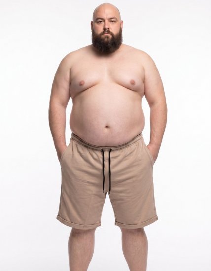 20 Nodi Bora Sportiniai šortai Smėlio - Laisvalaikio kelnės ir šortai - Laisvalaikio Kelnės ir Šortai - 2XL-12XL