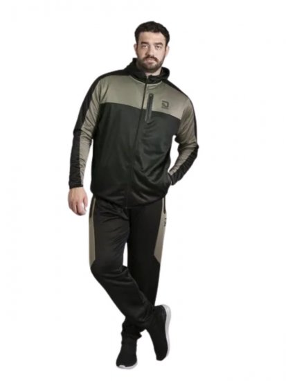 D555 Southport Džemperis su gobtuvu ir užtrauktuku Juoda - Megztiniai ir džemperiai - Megztiniai ir Džemperiai - 2XL-14XL