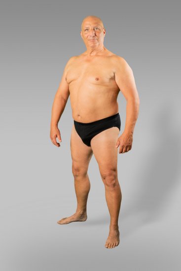 20 Nodi Stretch Cotton Briefs with Embroidered Side Label Black - Apatinis trikotažas ir plaukimo apranga - Apatinis trikotažas - 2XL-8XL