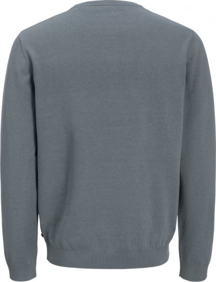 Jack & Jones BASIC Knitted Sweater Grey - Megztiniai ir džemperiai - Megztiniai ir Džemperiai - 2XL-14XL