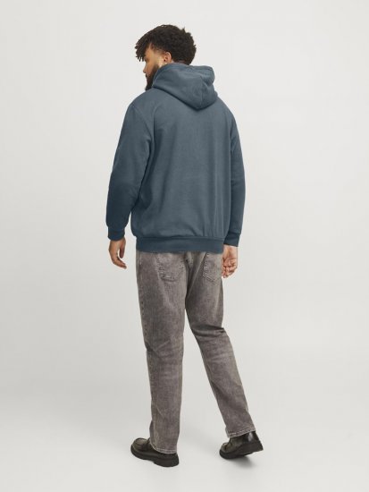 Jack & Jones CALEB Hoodie Blue - Megztiniai ir džemperiai - Megztiniai ir Džemperiai - 2XL-14XL
