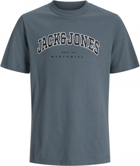 Jack & Jones Caleb Varsity T-Shirt Grey - Marškinėliai - Marškinėliai - 2XL-14XL