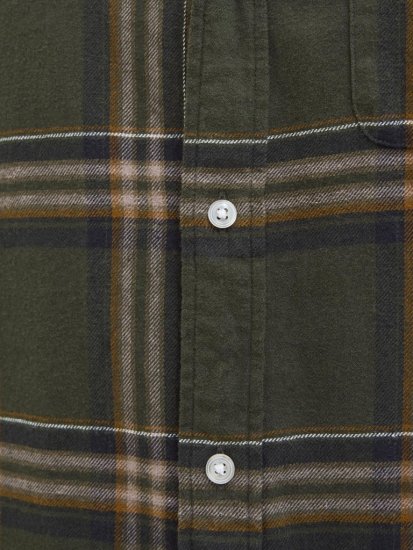 Jack & Jones Classic Flannel Long Sleeve Shirt Green - Marškiniai - Marškiniai - 2XL-8XL