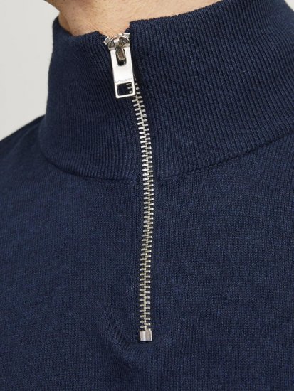 Jack & Jones Emil Knitted Pullover Blue - Megztiniai ir džemperiai - Megztiniai ir Džemperiai - 2XL-14XL