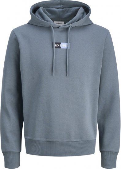Jack & Jones Pan Hoodie Grey - Megztiniai ir džemperiai - Megztiniai ir Džemperiai - 2XL-14XL