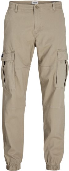 Jack & Jones Jonnie Cuffed Cargo Pants Beige - Džinsai ir kelnės - Džinsai ir Kelnės - W40-W70