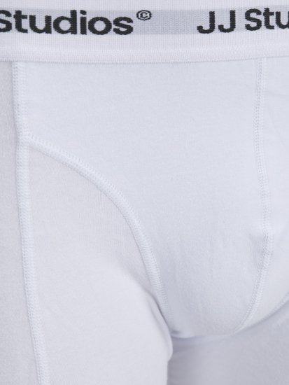 Jack & Jones Soho Solid Trunks 3-pack White/Grey/Black - Apatinis trikotažas ir plaukimo apranga - Apatinis trikotažas - 2XL-8XL