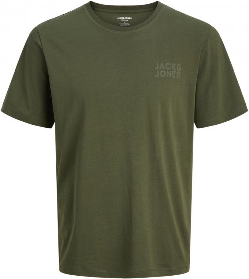 Jack & Jones CORP Logo T-Shirt Green - Marškinėliai - Marškinėliai - 2XL-14XL