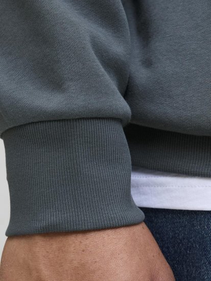 Jack & Jones 2 COL LOGO Hoodie Grey - Megztiniai ir džemperiai - Megztiniai ir Džemperiai - 2XL-14XL