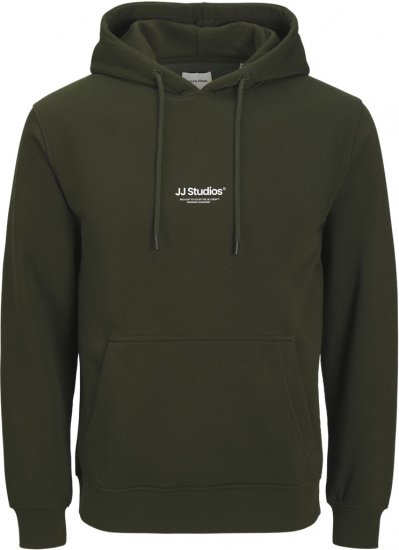 Jack & Jones Soho Hoodie Green - Megztiniai ir džemperiai - Megztiniai ir Džemperiai - 2XL-14XL