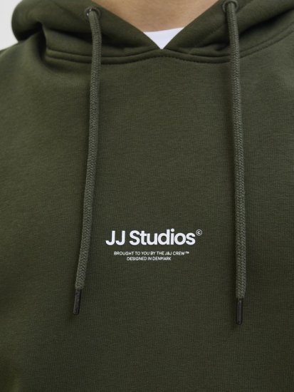 Jack & Jones Soho Hoodie Green - Megztiniai ir džemperiai - Megztiniai ir Džemperiai - 2XL-14XL