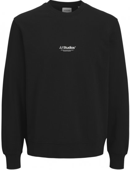 Jack & Jones Soho Sweatshirt Black - Megztiniai ir džemperiai - Megztiniai ir Džemperiai - 2XL-14XL