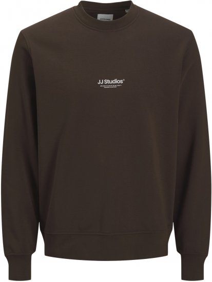 Jack & Jones Soho Sweatshirt Brown - Megztiniai ir džemperiai - Megztiniai ir Džemperiai - 2XL-14XL