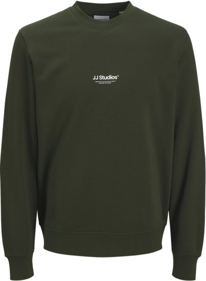 Jack & Jones Soho Sweatshirt Green - Megztiniai ir džemperiai - Megztiniai ir Džemperiai - 2XL-14XL