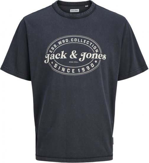 Jack & Jones Dover T-Shirt Short Sleeve Black - Marškinėliai - Marškinėliai - 2XL-14XL
