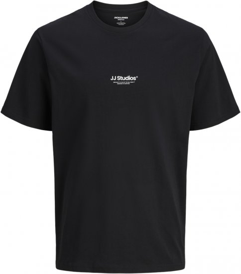 Jack & Jones Soho T-Shirt Black - Marškinėliai - Marškinėliai - 2XL-14XL
